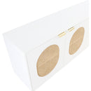  Meridian Cane White Natural Can And Poplar Wood Sideboard / Buffet IMAGE 11