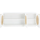  Meridian Cane White Natural Can And Poplar Wood Sideboard / Buffet IMAGE 5