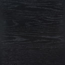  Meridian June Black Oak Wood Console Table IMAGE 9
