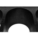  Meridian June Black Oak Wood Console Table IMAGE 8