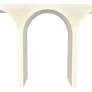  Meridian June Cream Oak Wood Console Table IMAGE 8