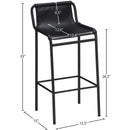  Color_Black -- Meridian Dax Counter Height Stool IMAGE 6