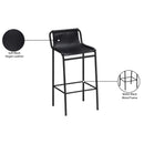  Color_Black -- Meridian Dax Counter Height Stool IMAGE 7