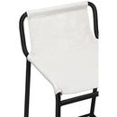  Color_Black/ Cream -- Dax Cream Vegan Leather Upholstered Counter Stool IMAGE 5