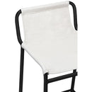 Meridian Dax Cream Vegan Leather Counter Stool IMAGE 5