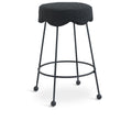  Color_Black -- Meridian Fleur Counter Height Stool IMAGE 1