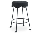  Color_Black -- Meridian Fleur Counter Height Stool IMAGE 1