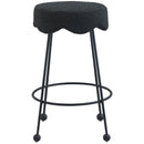  Color_Black -- Meridian Fleur Counter Height Stool IMAGE 2