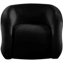  Manufacturer Color_Black -- Meridian Roxbury Stationary Fabric Accent Chair IMAGE 5