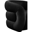  Manufacturer Color_Black -- Meridian Roxbury Stationary Fabric Accent Chair IMAGE 6