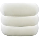  Manufacturer Color_Cream -- Roxbury Cream Velvet Upholstered Accent Chair IMAGE 3