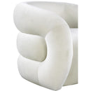  Manufacturer Color_Cream -- Roxbury Cream Velvet Upholstered Accent Chair IMAGE 6