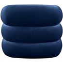  Manufacturer Color_Navy -- Roxbury Navy Velvet Upholstered Accent Chair IMAGE 3