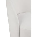  Manufacturer Color_Cream -- Hautely Cream Boucle Fabric Upholstered Accent / Dining Chair IMAGE 7