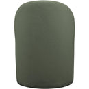  Manufacturer Color_Green -- Hautely Green Boucle Fabric Upholstered Accent / Dining Chair IMAGE 3