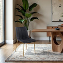  Color_Black/ Gold -- Meridian Isla Dining Chair IMAGE 2