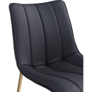  Color_Black/ Gold -- Meridian Isla Dining Chair IMAGE 7