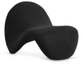  Manufacturer Color_Black -- Meridian Theodore Stationary Fabric Accent Chair IMAGE 1