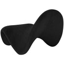  Manufacturer Color_Black -- Meridian Theodore Stationary Fabric Accent Chair IMAGE 3