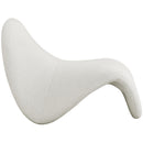  Manufacturer Color_Cream -- Theodore Cream Faux Sherling Upholstered Accent Chair IMAGE 5