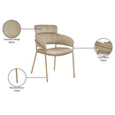  Color_Beige/ Gold -- Meridian Yara Arm Chair IMAGE 7