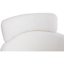 Color_Cream/ Gold -- Yara Cream Velvet Upholstered Dining Chair IMAGE 5