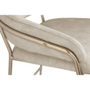  Color_Stone -- Yara Stone Velvet Upholstered Counter Stool IMAGE 5