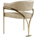  Color_Beige/ Gold -- Meridian Madelyn Dining Chair IMAGE 3