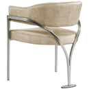  Color_Beige/ Silver -- Meridian Madelyn Dining Chair IMAGE 3