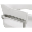  Color_Cream -- Madelyn Cream Velvet Upholstered Dining Chair IMAGE 5