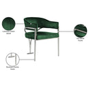  Color_Green -- Madelyn Green Velvet Upholstered Dining Chair IMAGE 7