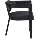  Color_Black -- Meridian Carlyle Dining Chair IMAGE 5