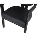  Color_Black -- Meridian Carlyle Dining Chair IMAGE 6