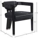 Color_Black -- Meridian Carlyle Dining Chair IMAGE 8