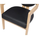  Color_Black -- Meridian Carlyle Dining Chair IMAGE 7