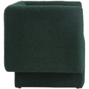  Manufacturer Color_Green -- Vera Green Boucle Fabric Upholstered Accent Chair IMAGE 4