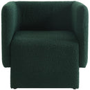  Manufacturer Color_Green -- Vera Green Boucle Fabric Upholstered Accent Chair IMAGE 5