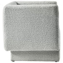  Manufacturer Color_Grey -- Vera Grey Boucle Fabric Upholstered Accent Chair IMAGE 4