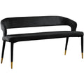 Meridian Home Decor Benches 582Black IMAGE 1