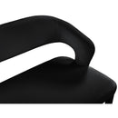  Color_Black/ Gold -- Meridian Destiny Velvet Upholstered Bench IMAGE 6