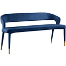 Meridian Home Decor Benches 582Navy IMAGE 1