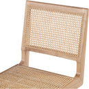  Color_Natural -- Preston Natural Solid Wood And Natural Cane Dining Side Chair IMAGE 7