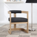  Color_Black -- Meridian Manchester Dining Chair IMAGE 2