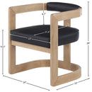  Color_Black -- Meridian Manchester Dining Chair IMAGE 8