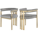 Meridian Marcello Dining Chair 595Grey-C IMAGE 1
