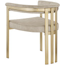  Color_Stone -- Marcello Stone Velvet Upholstered Dining Chair IMAGE 3