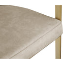  Color_Stone -- Marcello Stone Velvet Upholstered Counter Stool IMAGE 6