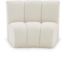  Manufacturer Color_Cream -- Meridian Infinity Stationary Fabric Chair IMAGE 1