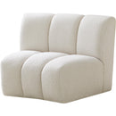  Manufacturer Color_Cream -- Meridian Infinity Stationary Fabric Chair IMAGE 3