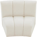  Manufacturer Color_Cream -- Meridian Infinity Stationary Fabric Chair IMAGE 6